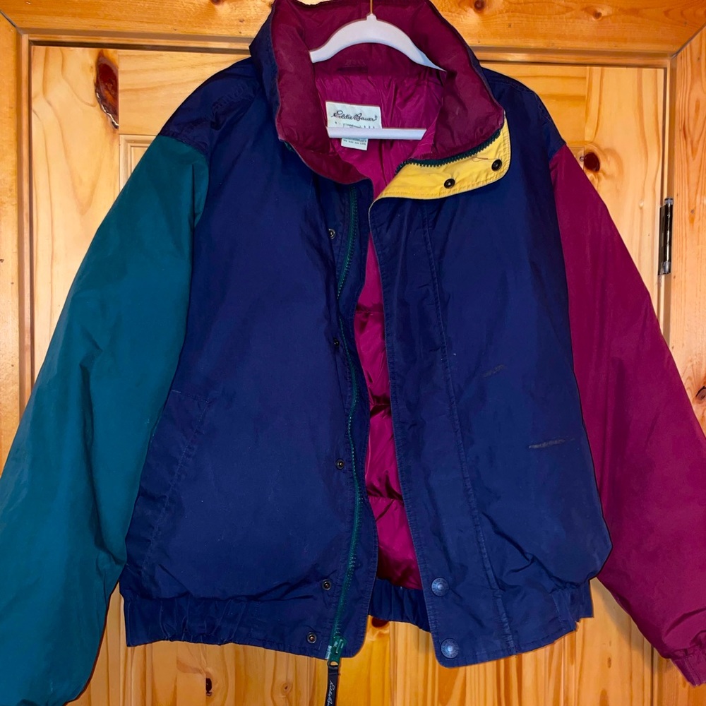 VINTAGE Eddie Bauer goose down jacket!